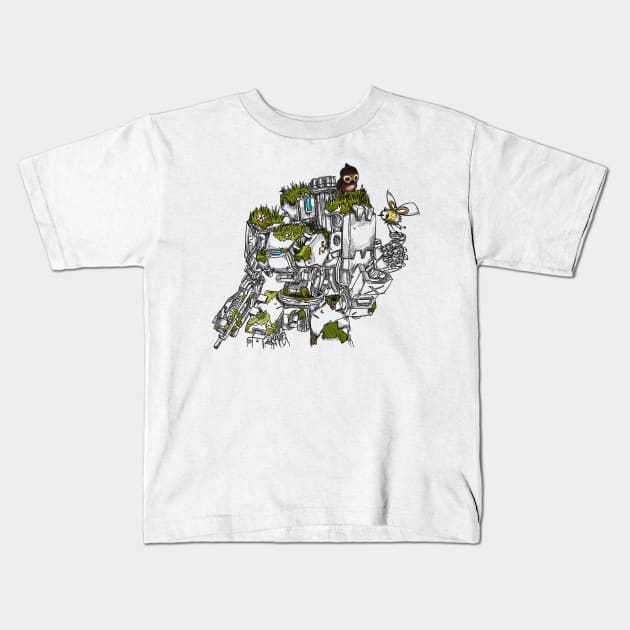 Bastion is a nature lover Kids T-Shirt by SimonPdv